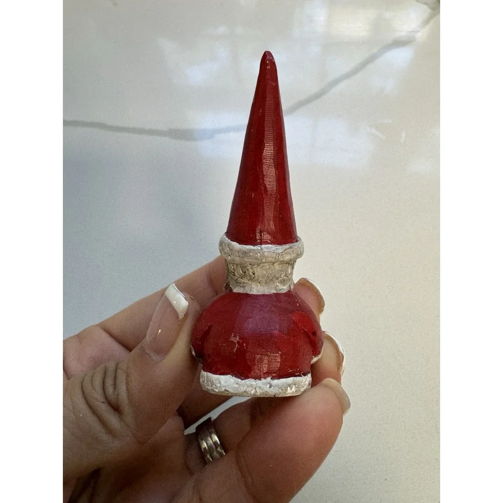 JIM SHORE MINI MINATURE SANTA‎ FIGURE FIGURINE EARLY RARE 1990 2-5/8